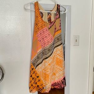 ANGIE Sleeveless Patterned Dress